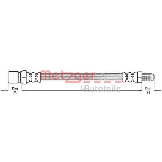 4114783 Brake Hose