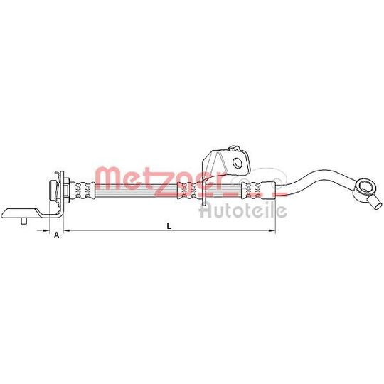 4110819 Brake Hose