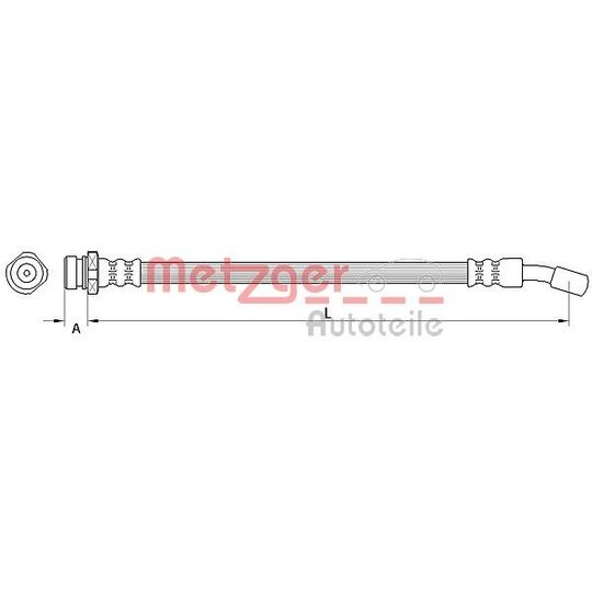 4111033 Brake Hose