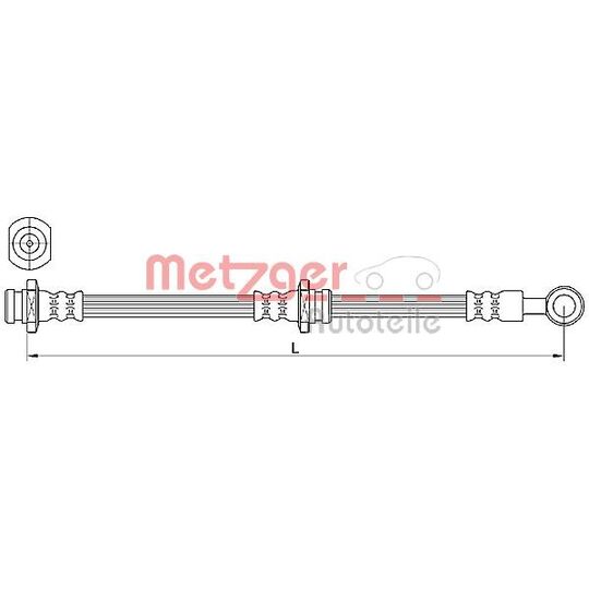 4110639 Brake Hose