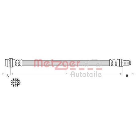 4111642 Brake Hose
