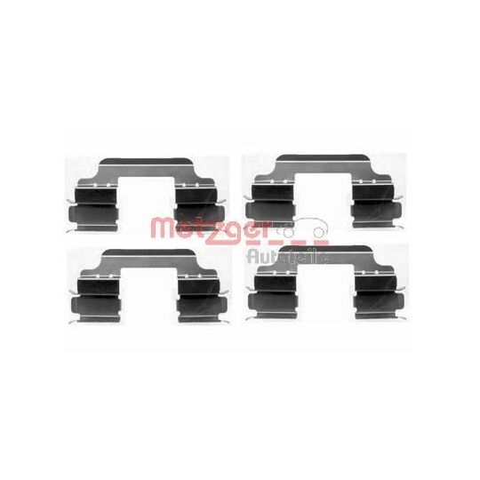 109-1648 Accessory Kit, disc brake pad