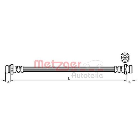 4110835 Brake Hose