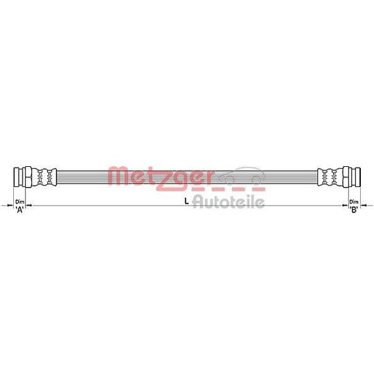 4110485 Brake Hose