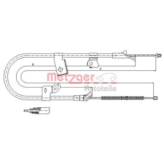 17.1079 Cable, parking brake