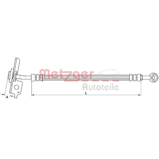 4111055 Brake Hose