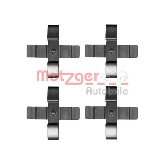 109-1899 Accessory Kit, disc brake pad