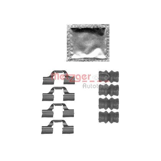 109-1827 Accessory Kit, disc brake pad