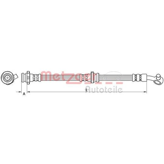 4111547 Brake Hose