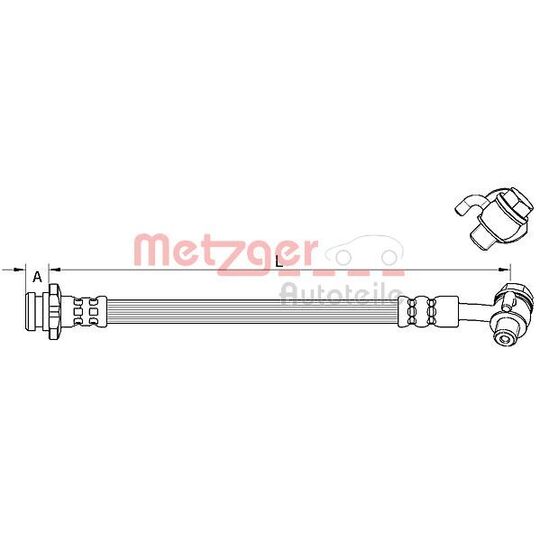 4111584 Brake Hose