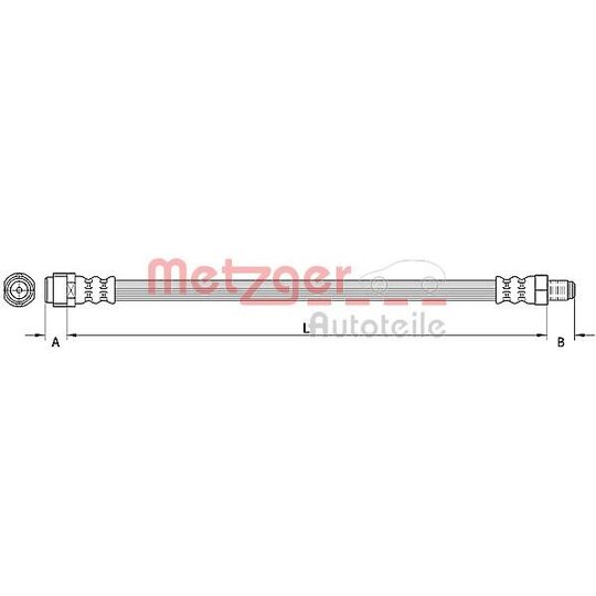 4110921 Brake Hose