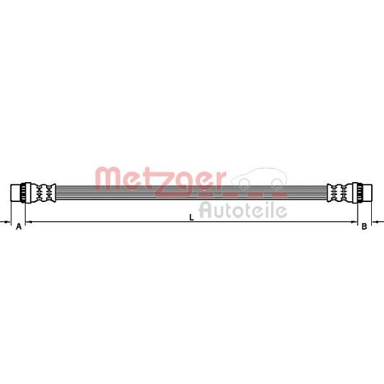 4110929 Brake Hose
