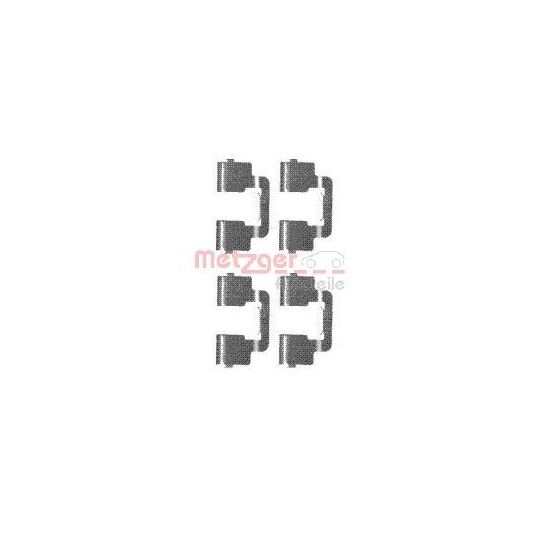 109-1733 Accessory Kit, disc brake pad
