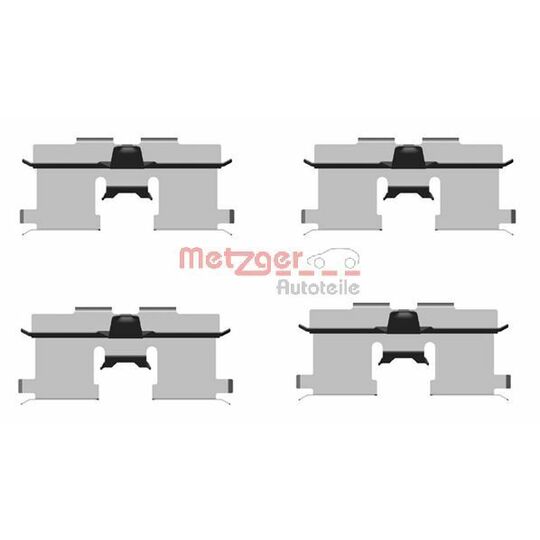 109-1692 Accessory Kit, disc brake pad