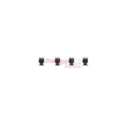 109-1673 Accessory Kit, disc brake pad