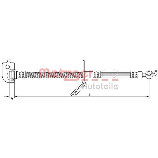 4110737 Brake Hose