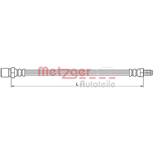 4110641 Brake Hose
