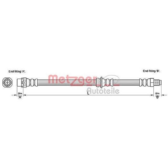 4110269 Brake Hose