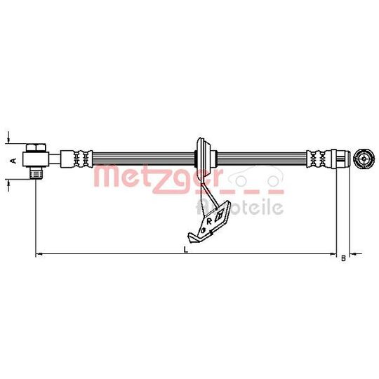 4116207 Brake Hose