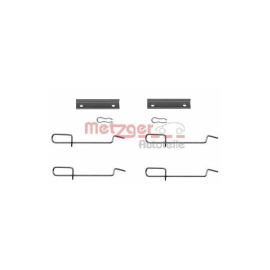 109-1125 Accessory Kit, disc brake pad