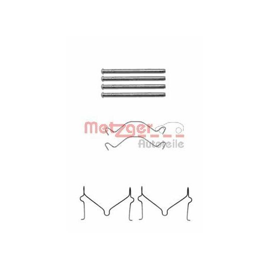 109-1209 Accessory Kit, disc brake pad