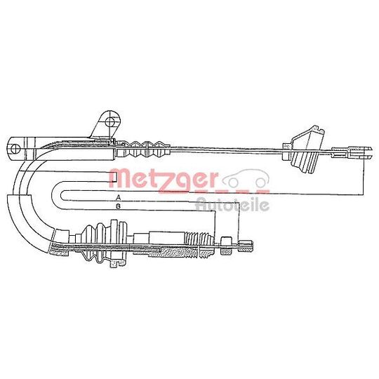 10.817 Cable, parking brake
