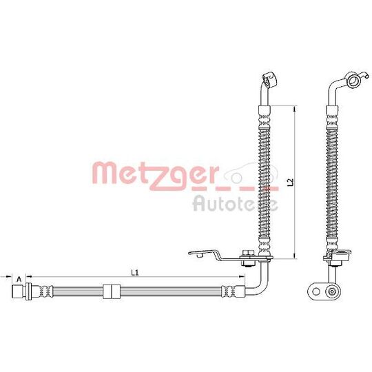 4110878 Brake Hose
