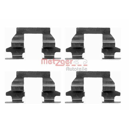 109-1625 Accessory Kit, disc brake pad