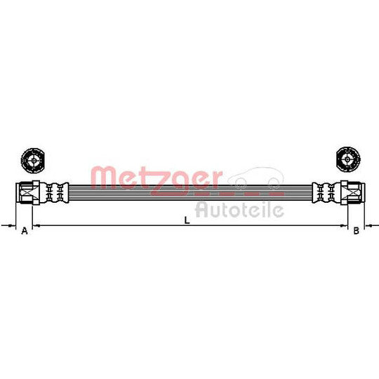 4110224 Brake Hose
