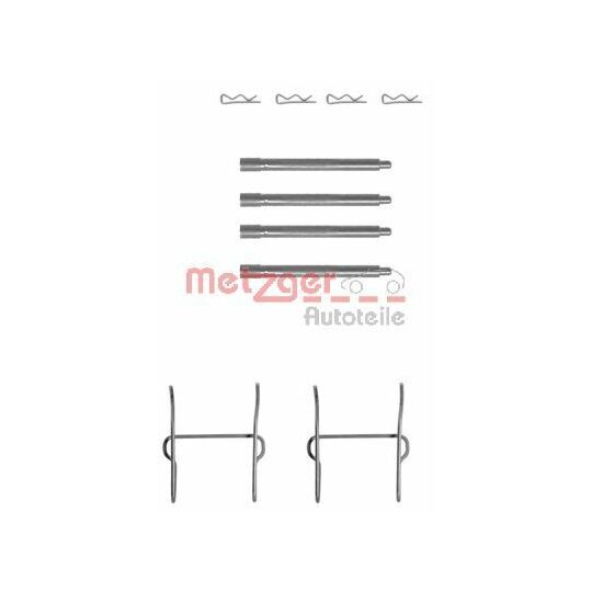 109-1149 Accessory Kit, disc brake pad