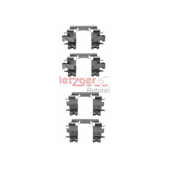 109-1257 Accessory Kit, disc brake pad