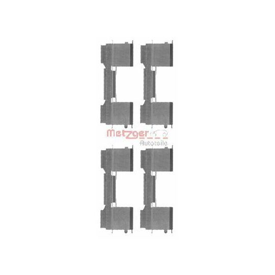 109-1729 Accessory Kit, disc brake pad