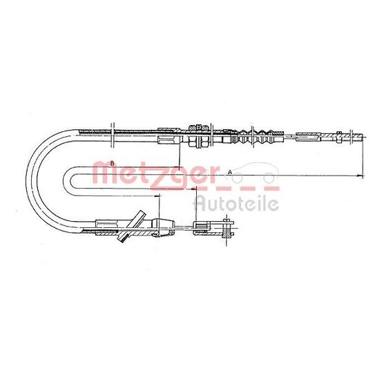 18.600 Clutch Cable