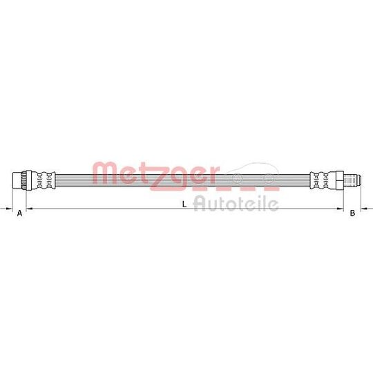 4111587 Brake Hose