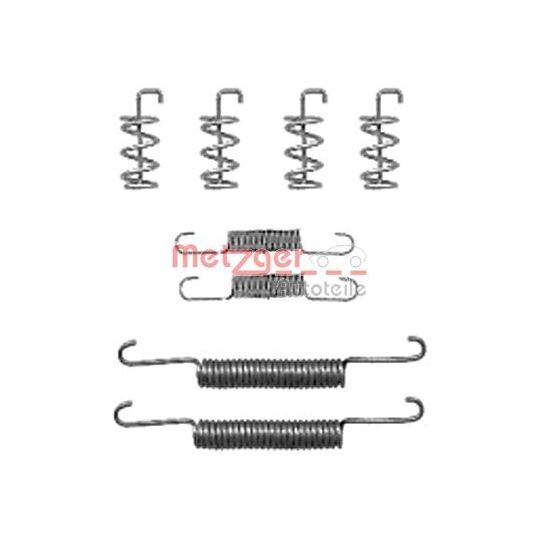 105-0832 Accessory Kit, parking brake shoes