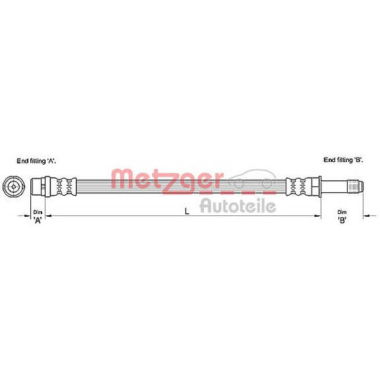 4110278 Brake Hose