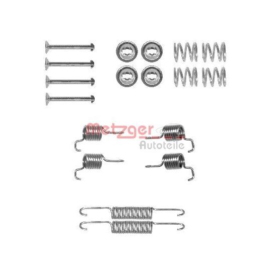 105-0011 Accessory Kit, parking brake shoes