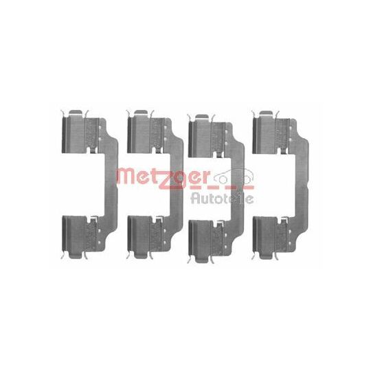 109-1716 Accessory Kit, disc brake pad
