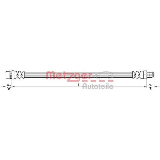 4110227 Brake Hose