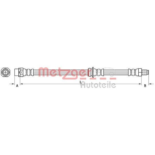4110946 Brake Hose