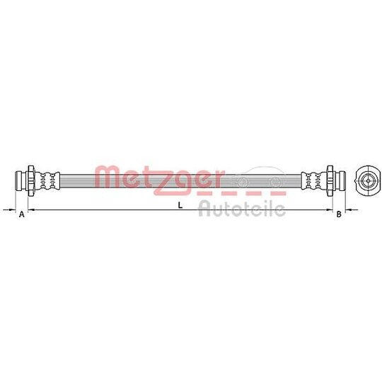 4110851 Brake Hose