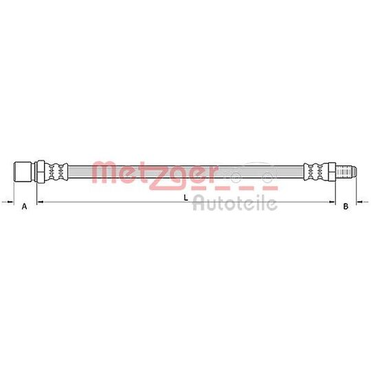 4110748 Brake Hose
