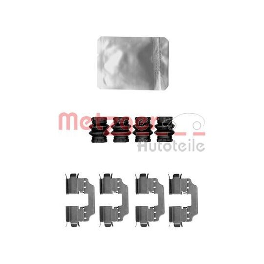 109-1881 Accessory Kit, disc brake pad