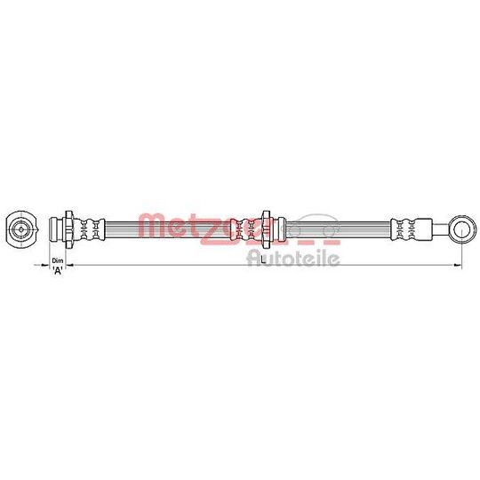 4110461 Brake Hose