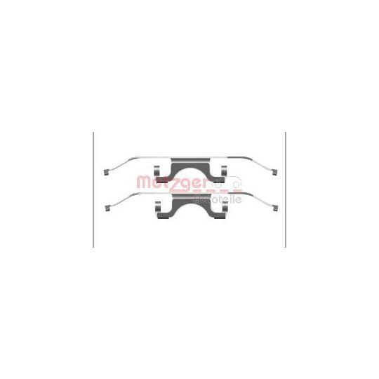 109-1702 Accessory Kit, disc brake pad