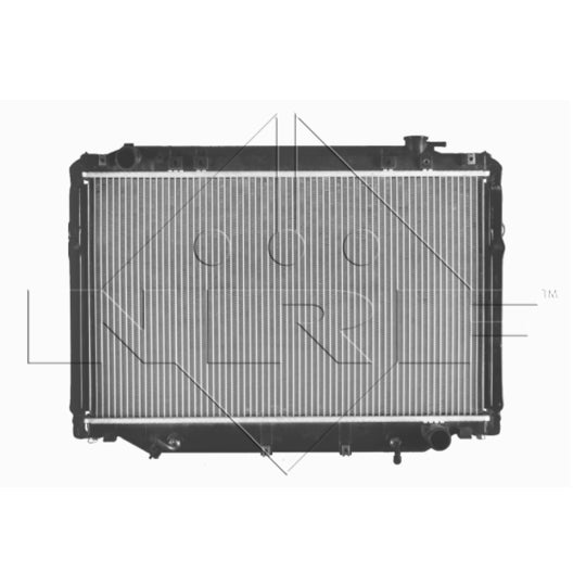 596712 Radiator, engine cooling