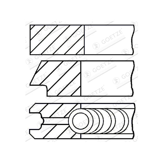 08-436500-00 Piston Ring Kit
