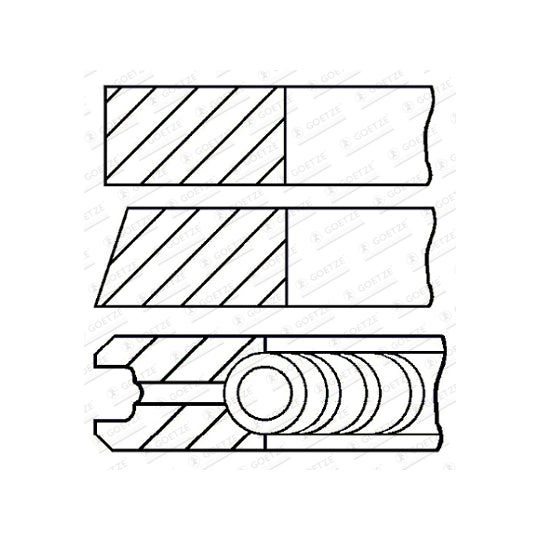 08-429300-10 Piston Ring Kit