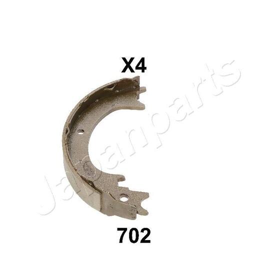 GF-702AF Brake Shoe Set, parking brake