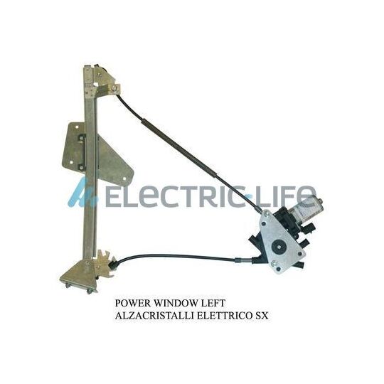 ZR MA17 L Window Regulator